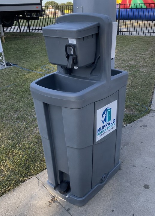 Portable hand wash station rental in Buffalo, NY
